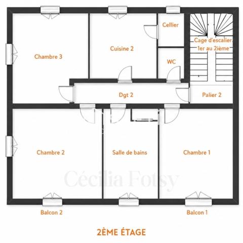 Immeuble de 3 appartements à rénover