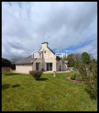 Maison de plain pied -102M²--4 chambres -Garage-Jardin-Potager-