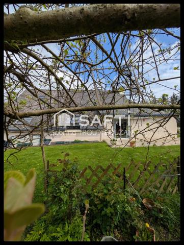 Maison de plain pied -102M²--4 chambres -Garage-Jardin-Potager-