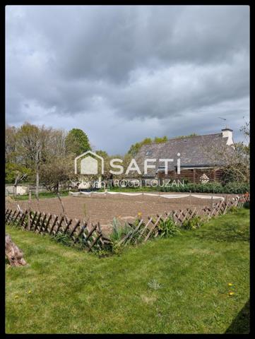 Maison de plain pied -102M²--4 chambres -Garage-Jardin-Potager-