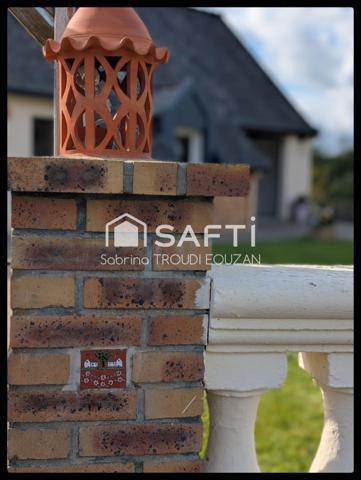 Maison de plain pied -102M²--4 chambres -Garage-Jardin-Potager-