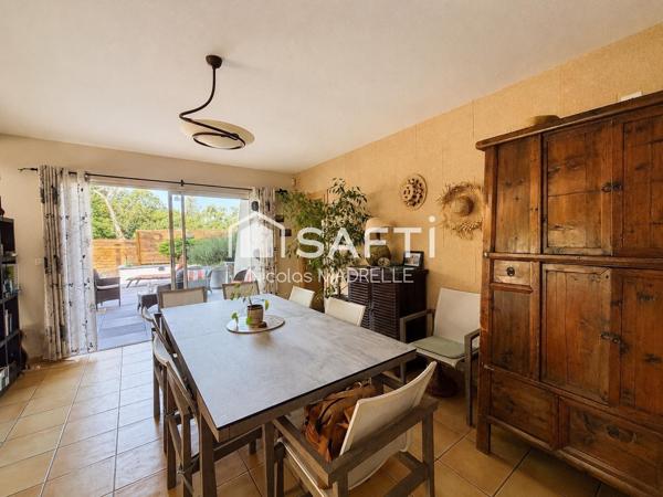Maison 195 m², piscine, vaste terrain, dépendances