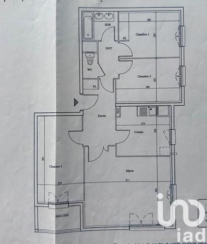 Appartement à vendre 4 pièces 78 m² Trappes