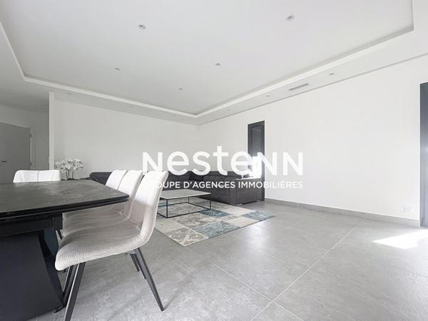 Villa contemporaine de 191 m² , vue Canigou, 4 faces, garage, piscine Bali et finitions haut de gamme