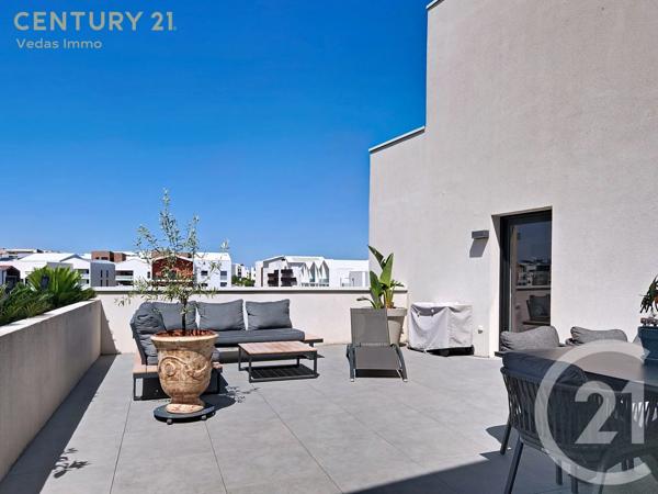 Appartement F3 à vendre  3 pièces - 67,95 m 2   ST JEAN DE VEDAS  - 34