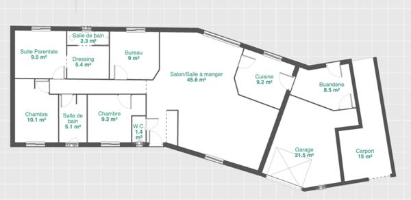 Maison Sainte Soulle 5 pièce(s) 115 m2 sur 630 m2, Sainte soulle 17220