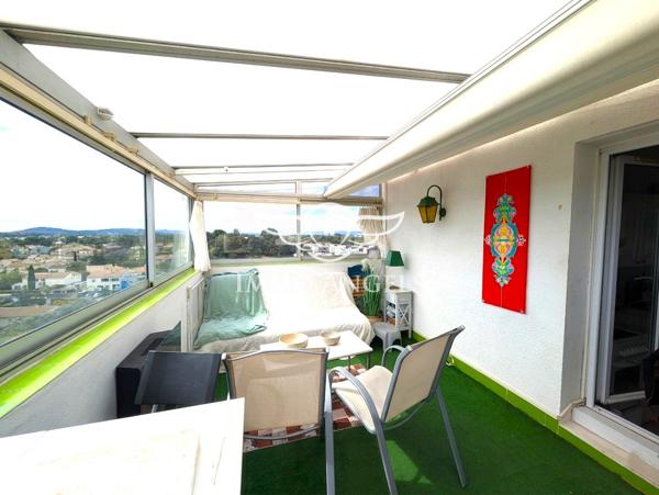Montpellier – T2 au dernier étage - vue imprenable