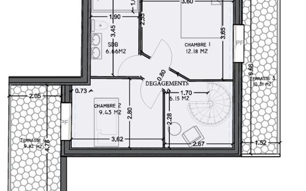 Appartement à vendre    3 pièces • 83,14 m2 Morsang-sur-Orge