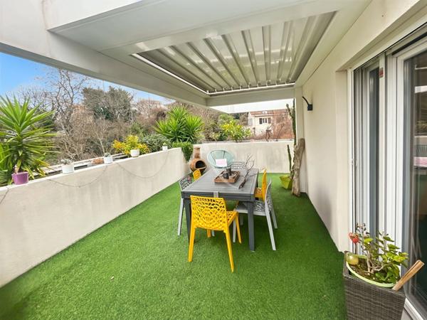 Magnifique T4 de 82m2 en dernier étage avec terrasse d'exception de 51 m² 13013 Marseille