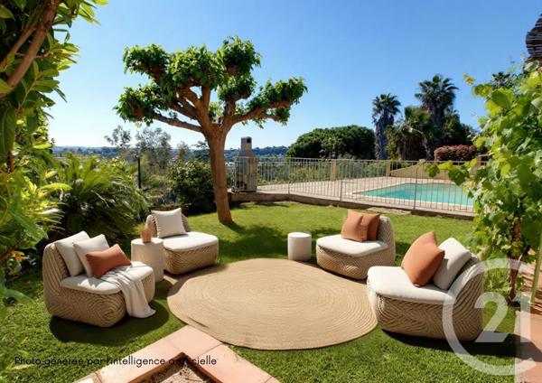 Maison à vendre  6 pièces - 123 m 2   BIOT  - 06
