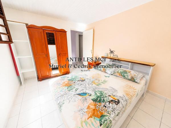 Villa créole rare calme avec rendement immédiat