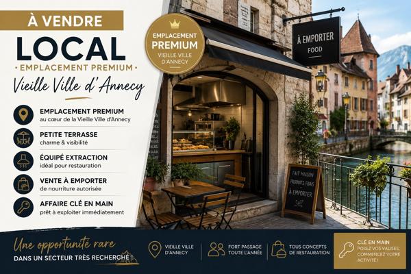 Fonds de commerce dans Annecy