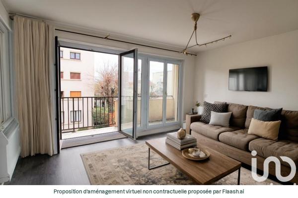 Appartement à vendre 2 pièces 51 m² Saint-Maur-des-Fossés