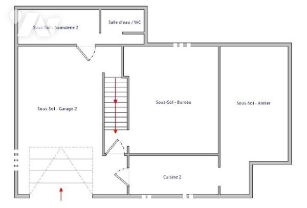 Marseille 13011 Maison individuelle 138 m², terrain 715 m², sous-sol aménagé, garage, abri