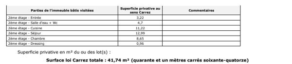 Appartement à vendre 2 pièces 41,74 m² Romainville