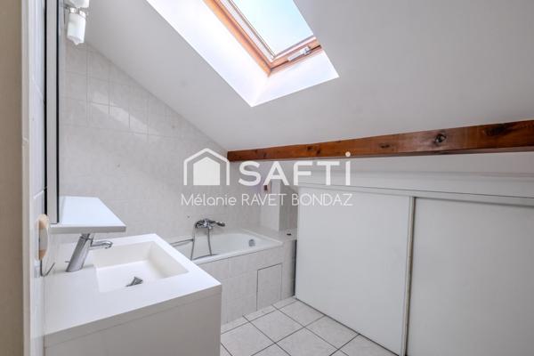 Duplex lumineux 4 pièces à Thonon-les-Bains 81 m².