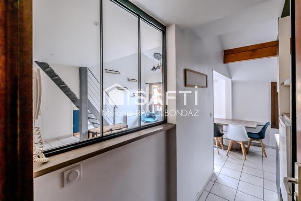 Duplex lumineux 4 pièces à Thonon-les-Bains 81 m².