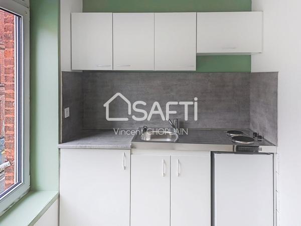 Immeuble de rapport, 4 T3, métro à 300m, rentabilité 7%