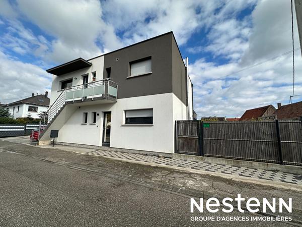 Spacieux appartement 4 pièces avec jardin, terrasse et garage à Haguenau