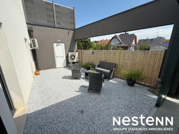 Spacieux appartement 4 pièces avec jardin, terrasse et garage à Haguenau