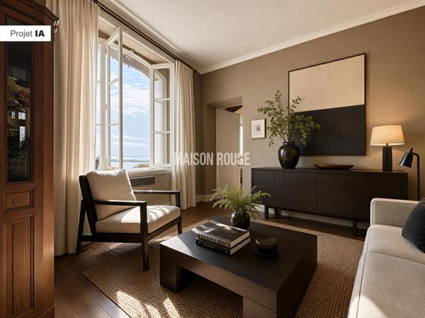 Maison de caractère vue mer exceptionnelle à Saint-Quay-Portrieux , 6 chambres, jardin paysager et fort potentiel