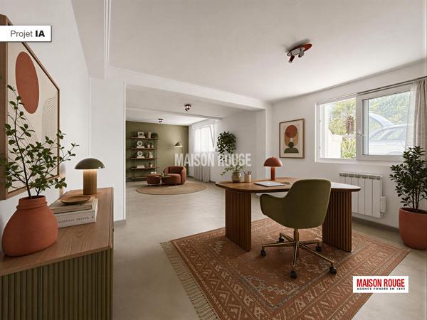 Maison individuelle avec beau jardin arboré et fort potentiel d'évolution à l'entrée du bourg d'Étables-sur-Mer