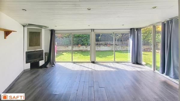 Chalet de plain-pied de 84 m², beau potentiel