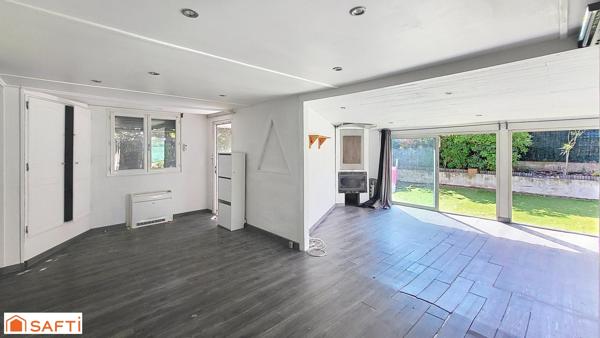 Chalet de plain-pied de 84 m², beau potentiel