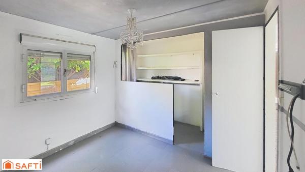 Chalet de plain-pied de 84 m², beau potentiel