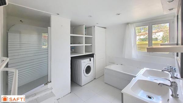 Chalet de plain-pied de 84 m², beau potentiel