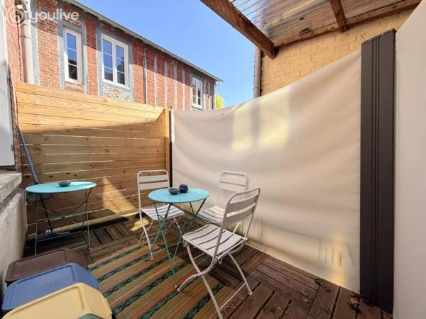 Saint-Valery-en-Caux : La pépite « Prête à louer » – Charme, Petite terrasse Sud et Port à pied