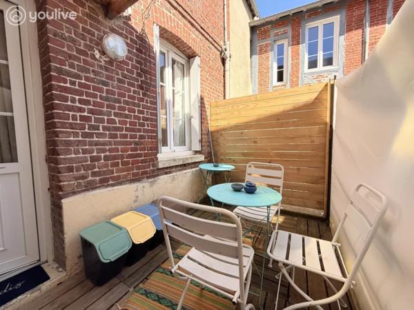 Saint-Valery-en-Caux : La pépite « Prête à louer » – Charme, Petite terrasse Sud et Port à pied