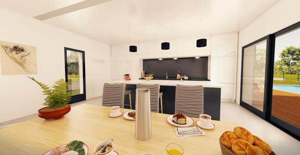 Terrain + Maison à vendre 6 pièces - 218 m²