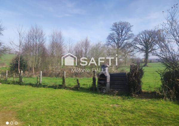 Maison plain pied à Flers, implantée sur 497 m² de terrain; à saisir.