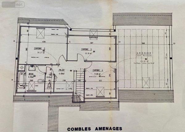 Maison à vendre à Le Mans dans la Sarthe (72000), ref : 72122-1416