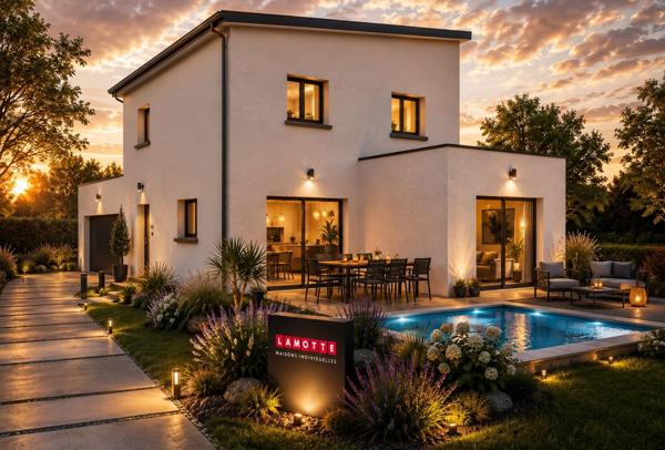 Terrain + Maison à vendre 6 pièces - 132 m²