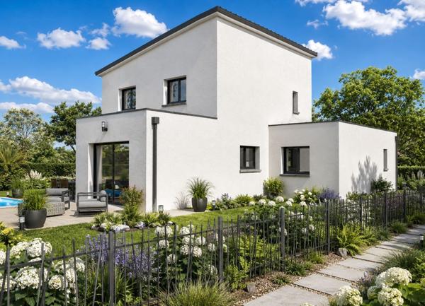 Terrain + Maison à vendre 6 pièces - 132 m²