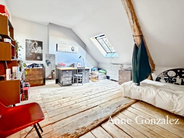 Superbe Maison Bourgeoise rénovée à vendre à CHATEAUNEUF SUR LOIRE centre ville immédiat, parc arboré de 1600m2 à la vue dégagée, dépendance de 90m2 et grand garage