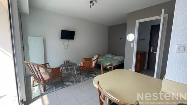 A VENDRE, studio à CARNAC parfaitement situé au calme, à deux pas de la plage et de l'animation de la station