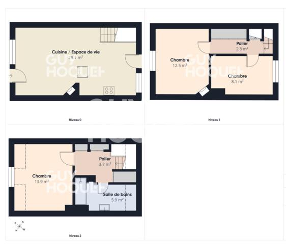 Maison Sotteville Les Rouen 4 pièce(s) 78 m2