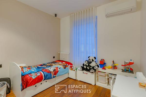 Ancien rénové avec terrasse plein ciel coeur Montchat