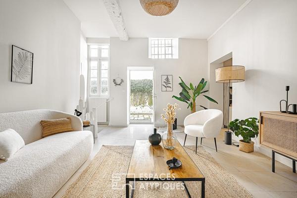 Écrin secret avec terrasse à deux pas du marché