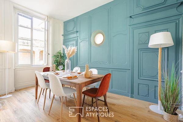 Écrin secret avec terrasse à deux pas du marché