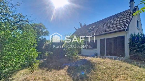 Maison familiale individuelle avec jardin de 864 m²