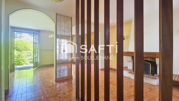 Maison familiale individuelle avec jardin de 864 m²