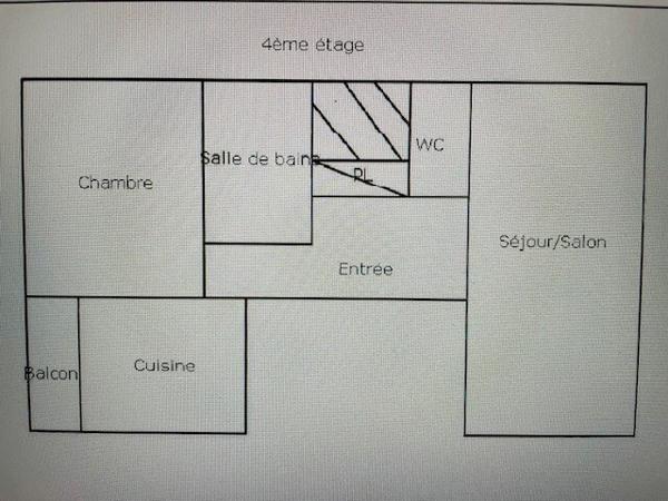 appartement traversant 75m²