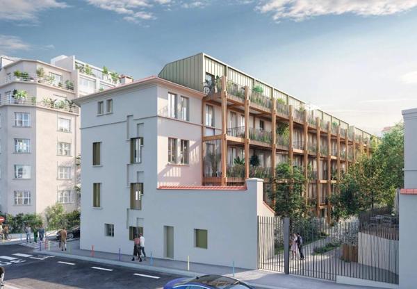 TRIPLEX AVEC JARDIN (PARIS)