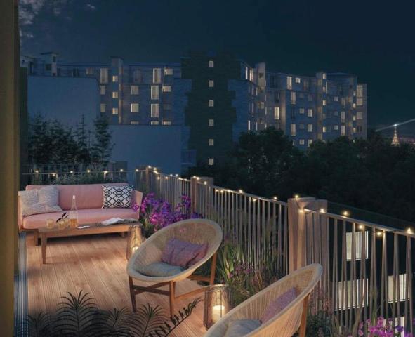 TRIPLEX AVEC JARDIN (PARIS)