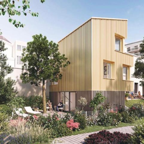 TRIPLEX AVEC JARDIN (PARIS)