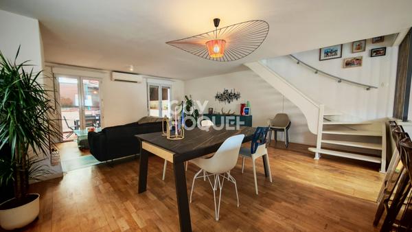 A vendre à PERPIGNAN Quartier de la gare, maison familiale 7 pièces avec terrasse, cour et parking